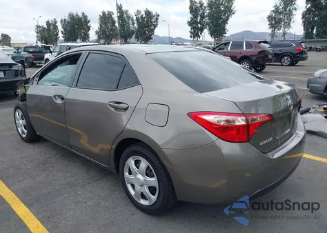 2018 Toyota Corolla Le from USA, damaged, VIN 2T1BURHE6JC988295